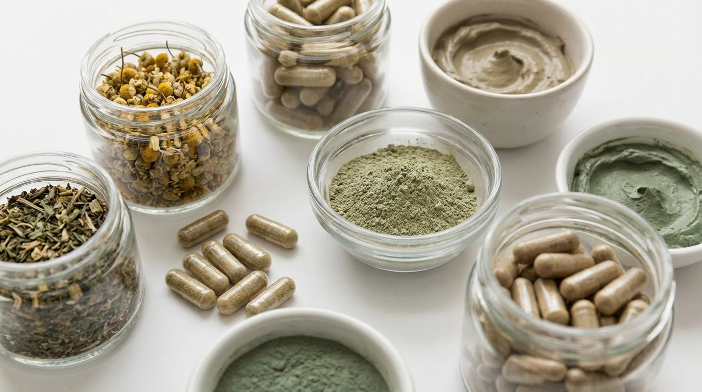 Suppléments naturels et argile